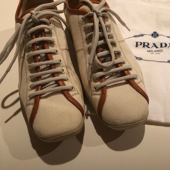 Prada women's sneakers US size 6.5 - Picture 1 of 9
